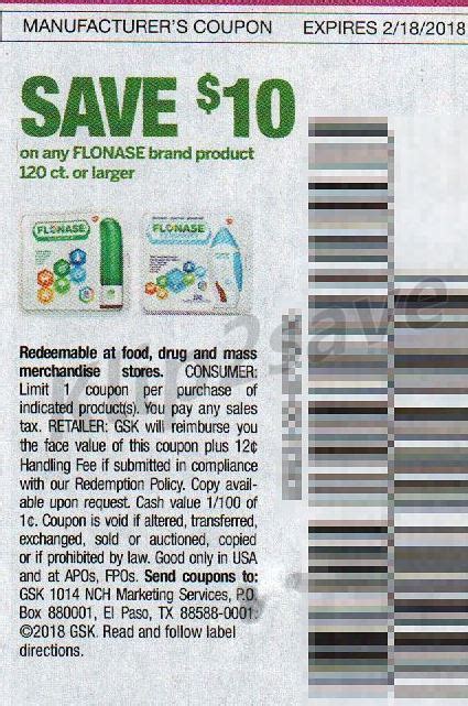 Flonase Coupons Printable