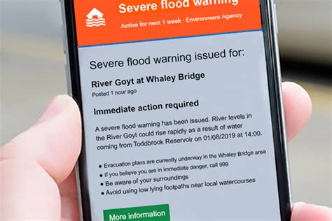 Flood Warning: Stay Informed, Be Prepared