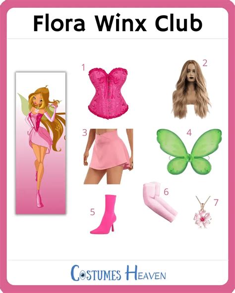 Flora Winx Club Costume: A Guide to Nature's Enchanting Allure