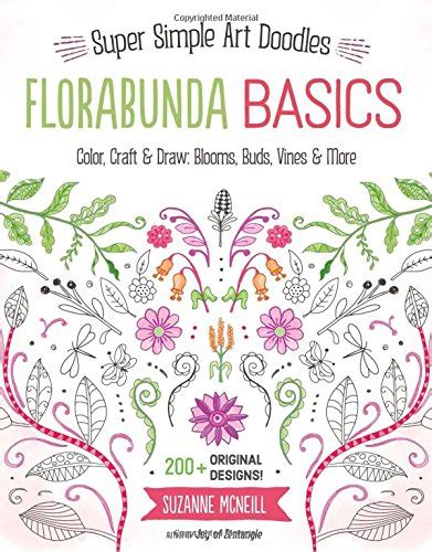Florabunda Basics Super Simple Line Art Color Craft and Draw Blooms Buds Vines and More Super Simple Art Doodles Epub