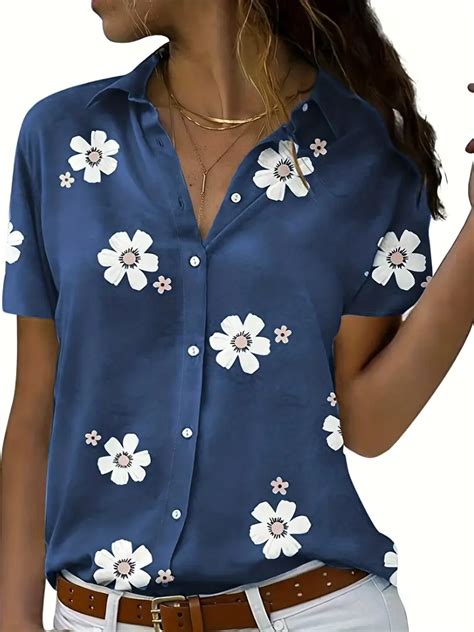 Floral Button Shirt Women: A Fashion Essential for Spring and Summer