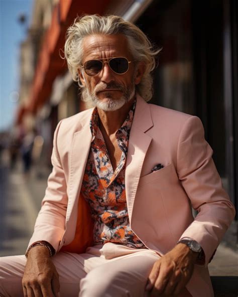 Floral Shirt with Suit: A Bold Statement for Fashion-Forward Men