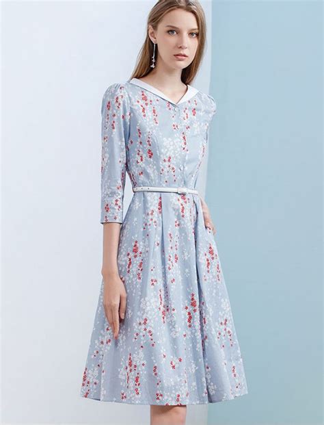 Floral Shirtwaist Dresses: The Epitome of Feminine Chic