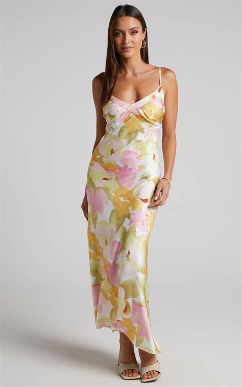 Floral Slip Dresses: A Timeless Allure