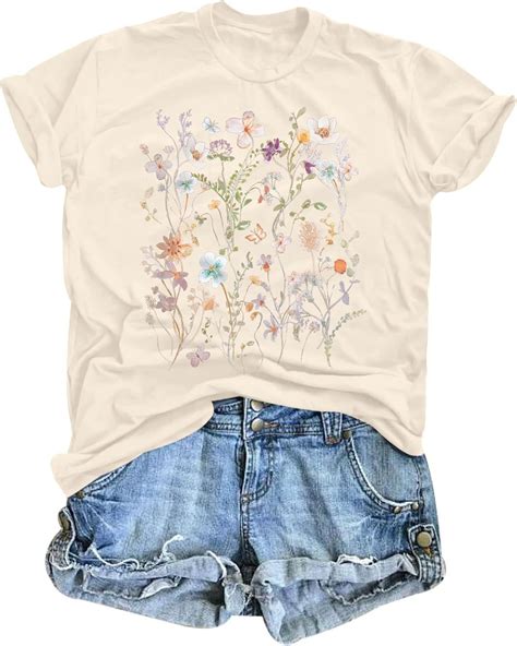 Floral T-Shirts for Women: A Symphony of Botanical Beauty