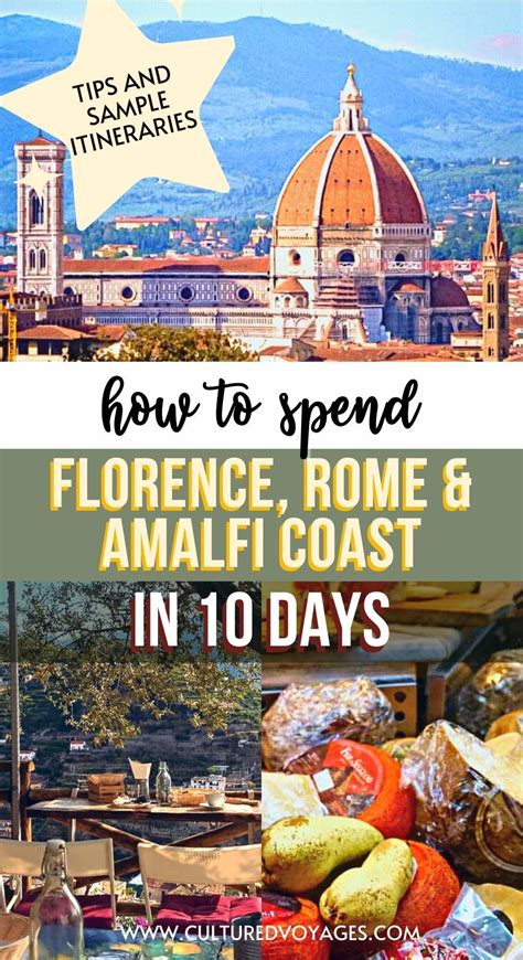 Florence to Amalfi Coast: The Ultimate 5-Day Guide