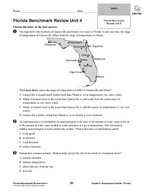 Florida Benchmark Review Answers Chemistry Epub