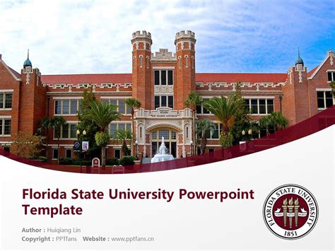 Florida State University Powerpoint Template
