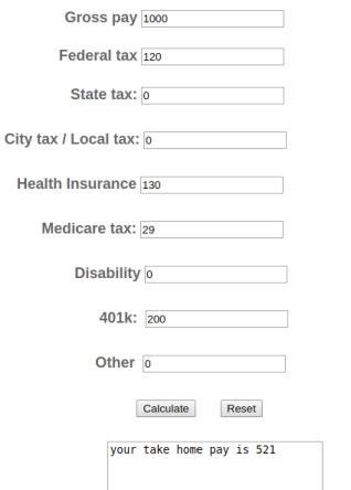 Florida Take Home Pay Calculator