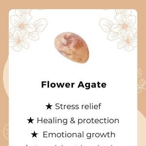 Flower Agate: A Journey of Healing and Transformation