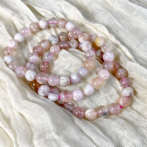 Flower Agate Bracelet: A Talisman of Beauty and Harmony