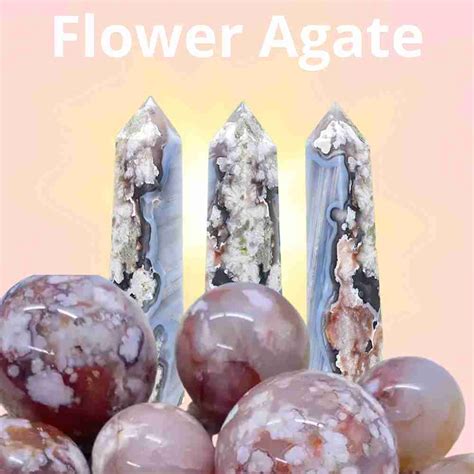 Flower Agate Crystal: A Tapestry of Colors, Symbology, and Healing