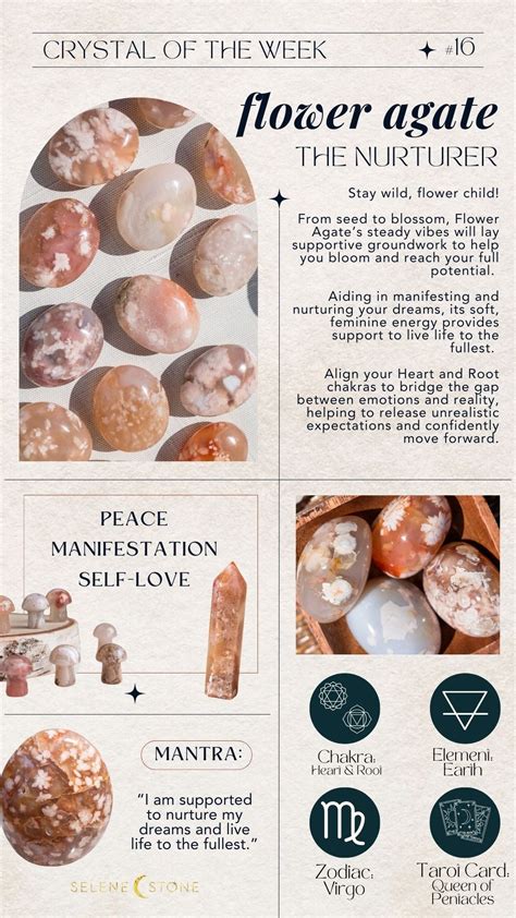 Flower Agate Meaning: Unveiling the Essence of Earthly Beauty