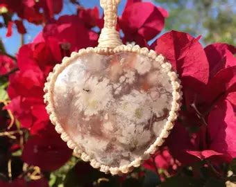 Flower Agate in Jewelry