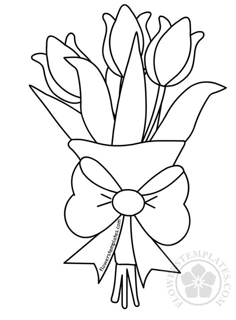 Flower Bouquet Template