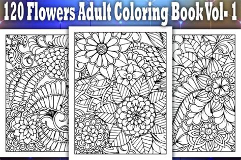 Flower Coloring Book Vol 1 PDF