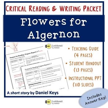 Flowers For Algernon Packet Answers Abc Teach Kindle Editon