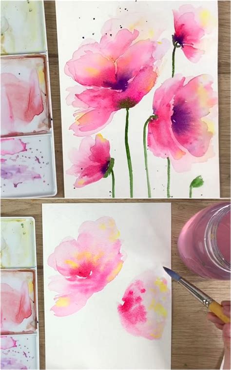 Flowers in Watercolour How to Paint Reader