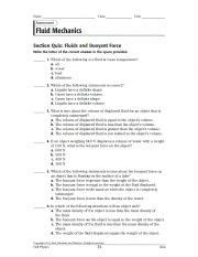 Fluid Holt Physics Section Quiz Answers Reader