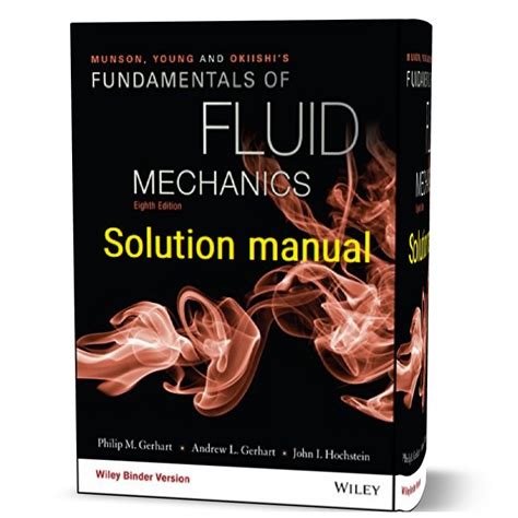 Fluid Mechanics Solution Manual Young PDF