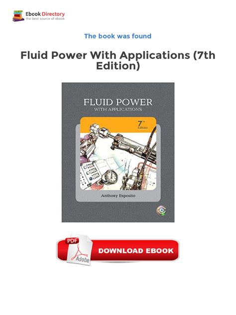 Fluid Power with Applications (7th Edition) Ebook Epub