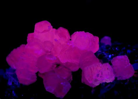 Fluorescent Gemstones: A Glittering Oasis in the Night