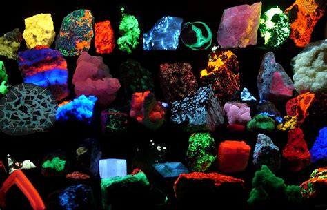 Fluorescent Gemstones: A Scintillating Symphony of Color and Light