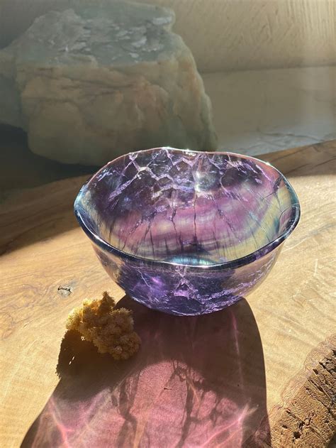 Fluorite Bowl: A Mystical Vessel of Healing and Harmony