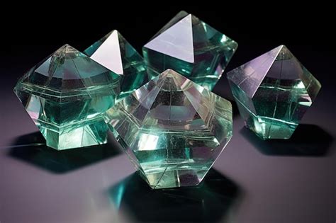 Fluorite Octahedron: A Natural Wonder of Symmetry and Translucency