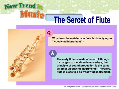 Flute and environmental impact