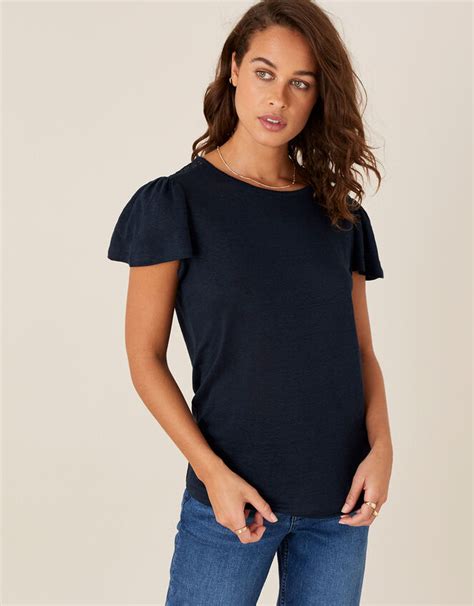 Flutter Sleeve T-Shirts: A Timeless Fashion Staple for Women