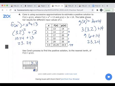 Flvs Algebra Eoc Answers PDF