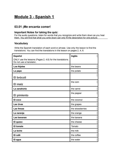 Flvs Answers Spanish 1 PDF