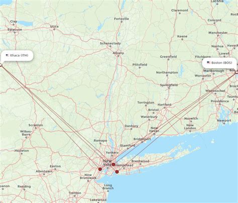 Fly Smart: Exploring the Ithaca to Boston Air Route