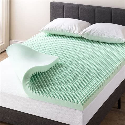 Foam Egg Crate Bed Topper for Orthopaedic Support and Enhanced Sleep Quality