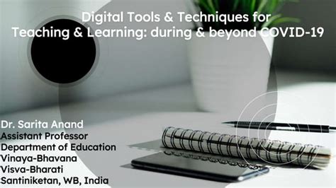 Focus on digital tools and techniques: