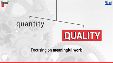 Focusing on Quantity over Quality: