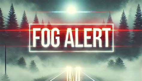 Fog Warning: A Critical Safety Alert for Drivers