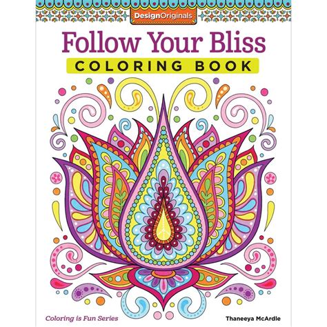 Follow Your Bliss Coloring Book Coloring Activity Book Design Originals Epub
