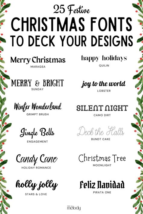 Font Used In Christamas Card From Current Catalog