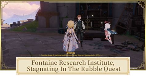 Fontaine Research Institute: Stagnating in the Rubble