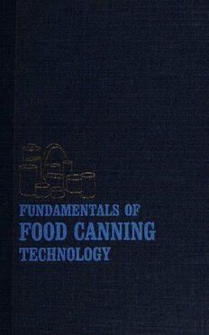 Food Canning Technology Ebook PDF