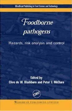 Foodborne Pathogens: Hazards, Risk Analysis and Control (Woodhea Ebook Doc