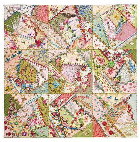 Foolproof Crazy Quilting Visual Guide25 Stitch Maps Ã¢â‚¬Â¢ 100+ Embroidery &a Doc