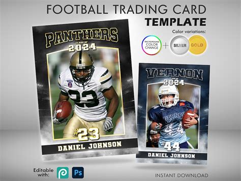 Football Card Template