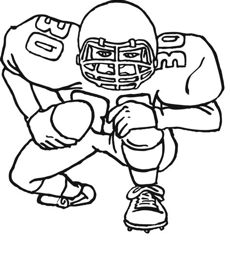 Football Coloring Sheets Printable
