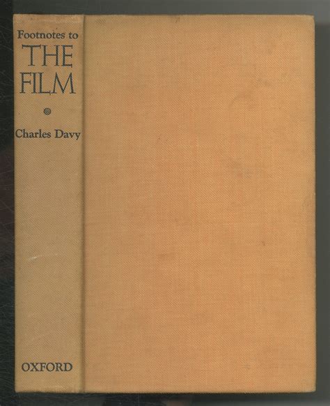 Footnotes to the Film The Literature of Cinema Doc