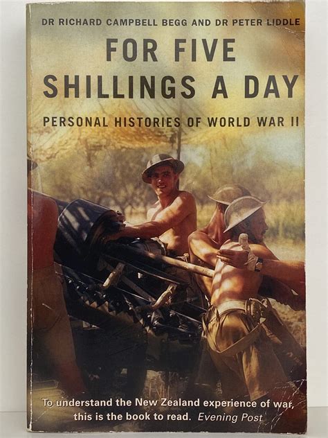 For Five Shillings a Day Personal Histories of World War II Doc