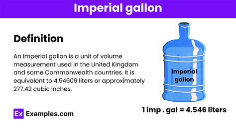 For Imperial Gallons: