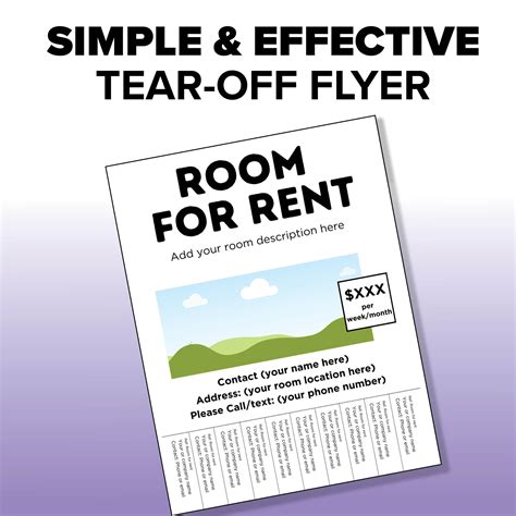 For Rent Flyer Template